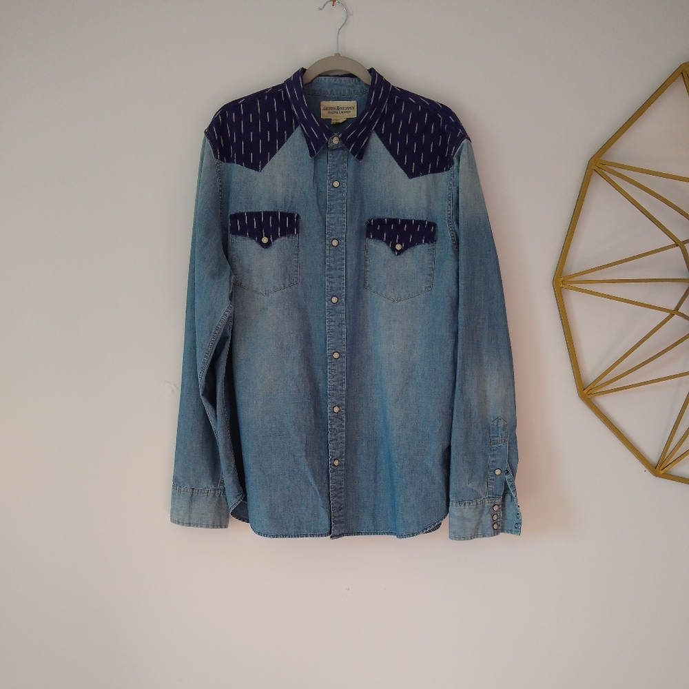 Ralph Lauren Western style button up shirt